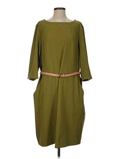 Pre-owned Mm. Lafleur Casual Dress In Green