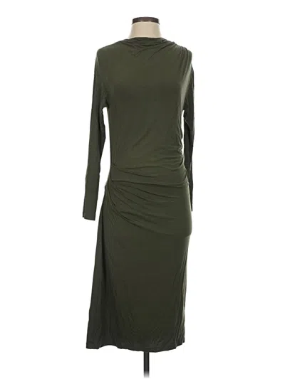 Pre-owned Mm. Lafleur Casual Dress In Green