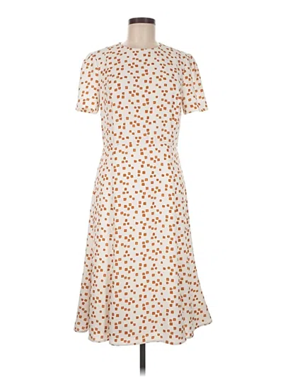 Pre-owned Mm. Lafleur Casual Dress In Ivory