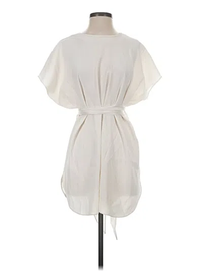 Pre-owned Mm. Lafleur Casual Dress In Ivory