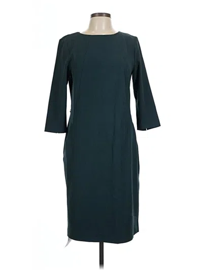 Mm. Lafleur Casual Dress In Teal