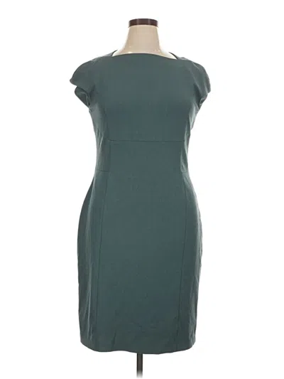Pre-owned Mm. Lafleur Casual Dress In Teal