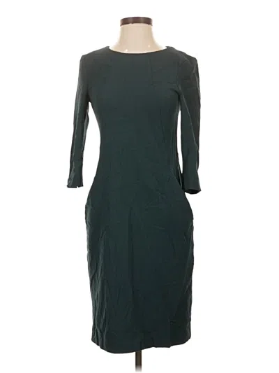 Pre-owned Mm. Lafleur Casual Dress In Teal