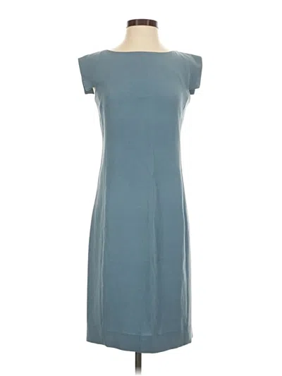 Pre-owned Mm. Lafleur Casual Dress In Teal
