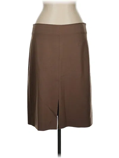 Pre-owned Mm. Lafleur Casual Skirt In Brown