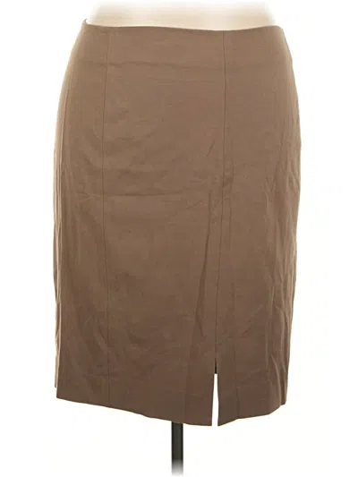 Pre-owned Mm. Lafleur Casual Skirt In Brown