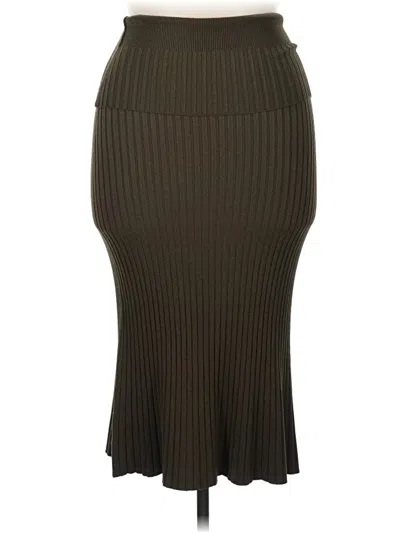 Pre-owned Mm. Lafleur Casual Skirt In Brown
