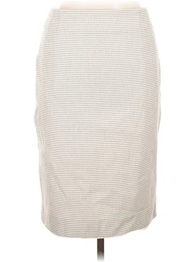 Pre-owned Mm. Lafleur Casual Skirt In Ivory