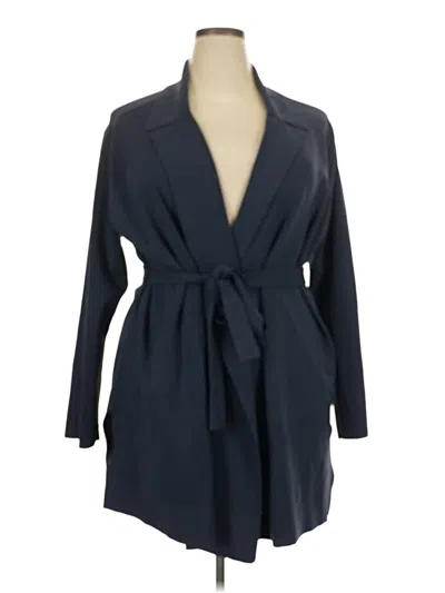 Pre-owned Mm. Lafleur Coat In Blue
