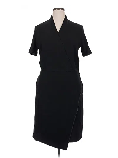 Pre-owned Mm. Lafleur Cocktail Dress In Black