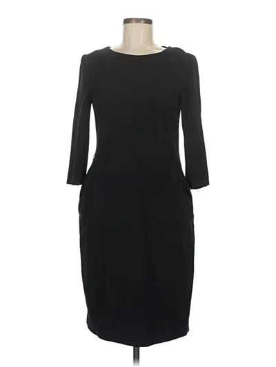 Pre-owned Mm. Lafleur Cocktail Dress In Black