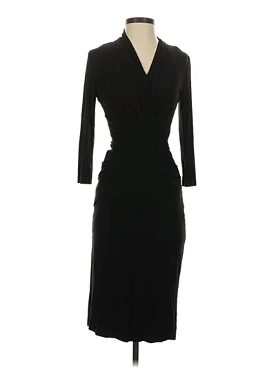 Pre-owned Mm. Lafleur Cocktail Dress In Black