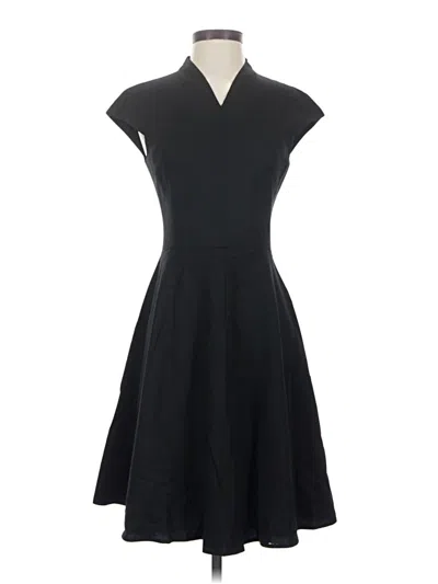 Pre-owned Mm. Lafleur Cocktail Dress In Black