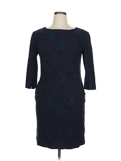 Pre-owned Mm. Lafleur Cocktail Dress In Blue