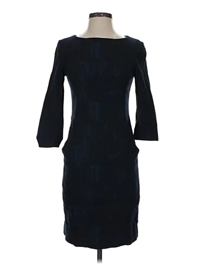 Pre-owned Mm. Lafleur Cocktail Dress In Blue