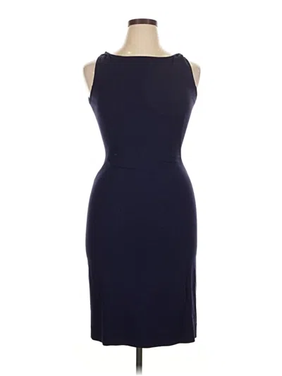 Pre-owned Mm. Lafleur Cocktail Dress In Blue