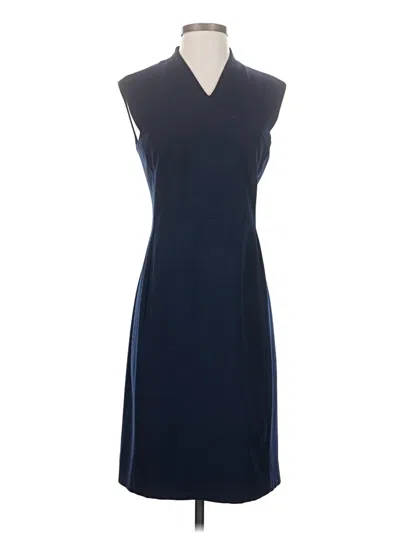 Pre-owned Mm. Lafleur Cocktail Dress In Blue