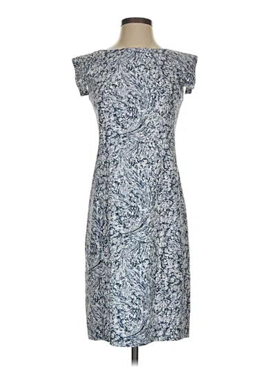 Pre-owned Mm. Lafleur Cocktail Dress In Blue