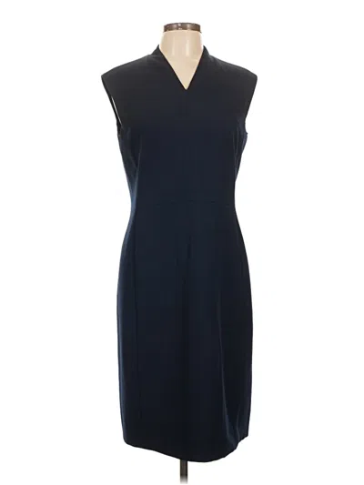 Pre-owned Mm. Lafleur Cocktail Dress In Blue