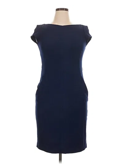 Pre-owned Mm. Lafleur Cocktail Dress In Blue