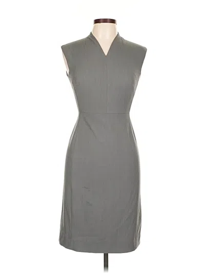 Pre-owned Mm. Lafleur Cocktail Dress In Gray