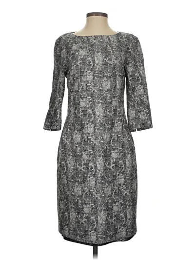 Pre-owned Mm. Lafleur Cocktail Dress In Gray