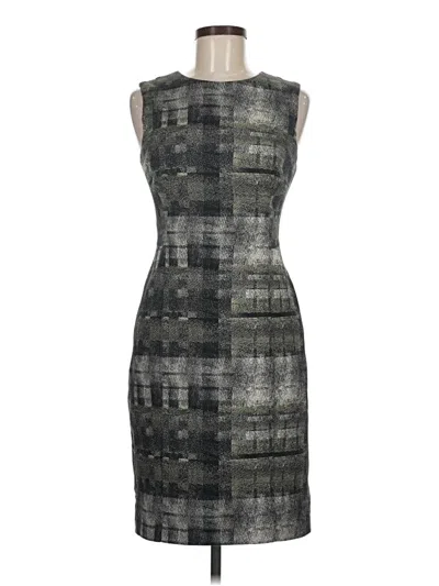 Pre-owned Mm. Lafleur Cocktail Dress In Gray