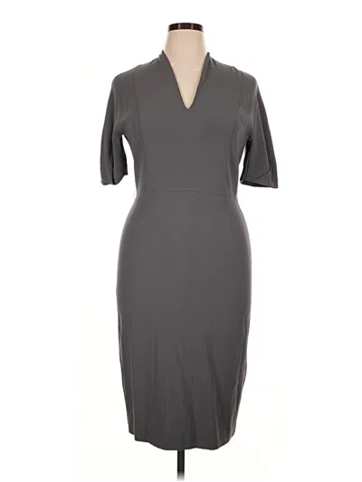 Pre-owned Mm. Lafleur Cocktail Dress In Gray