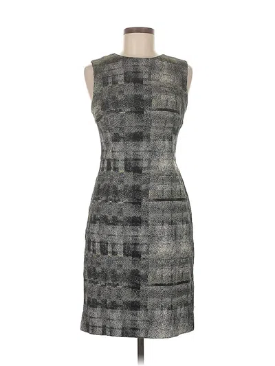 Pre-owned Mm. Lafleur Cocktail Dress In Gray