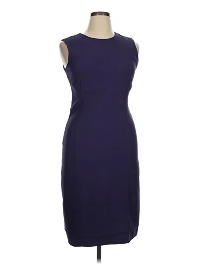 Pre-owned Mm. Lafleur Cocktail Dress In Purple