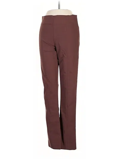 Pre-owned Mm. Lafleur Dress Pants In Burgundy