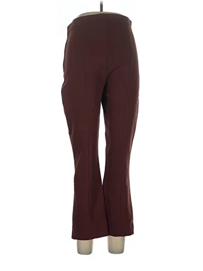 Pre-owned Mm. Lafleur Dress Pants In Burgundy