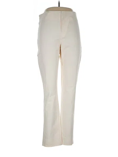Pre-owned Mm. Lafleur Dress Pants In White