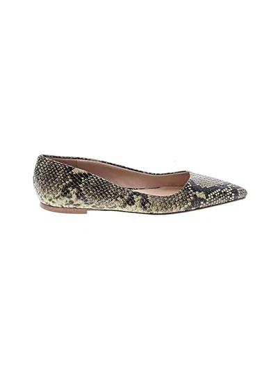 Pre-owned Mm. Lafleur Flats In Gold