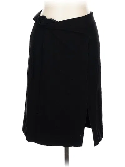Pre-owned Mm. Lafleur Formal Skirt In Black