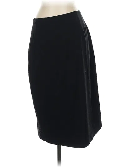 Pre-owned Mm. Lafleur Formal Skirt In Black