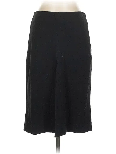 Pre-owned Mm. Lafleur Formal Skirt In Black