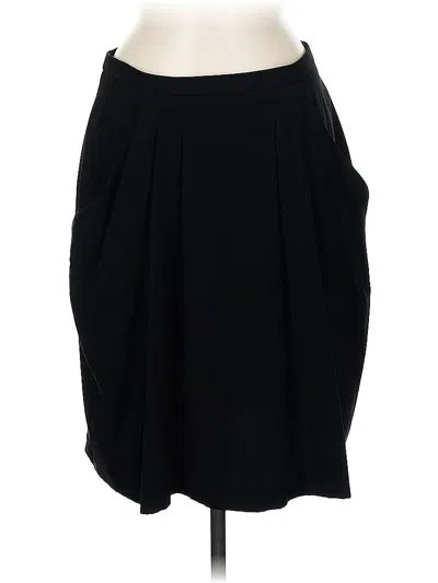 Pre-owned Mm. Lafleur Formal Skirt In Black