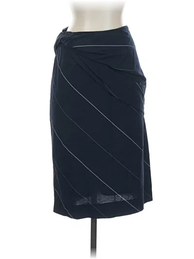 Pre-owned Mm. Lafleur Formal Skirt In Black