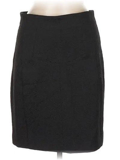 Pre-owned Mm. Lafleur Formal Skirt In Black