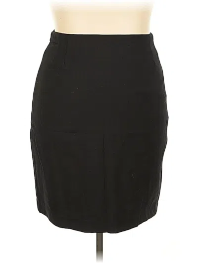 Pre-owned Mm. Lafleur Formal Skirt In Black