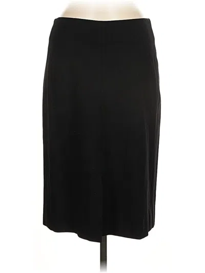 Pre-owned Mm. Lafleur Formal Skirt In Black
