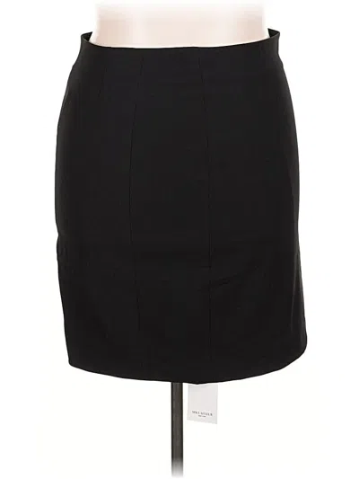 Pre-owned Mm. Lafleur Formal Skirt In Black