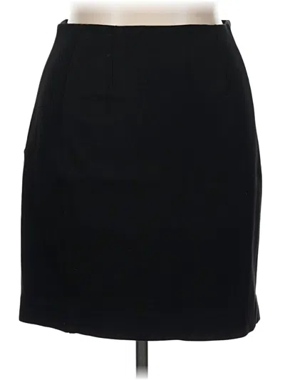 Pre-owned Mm. Lafleur Formal Skirt In Black