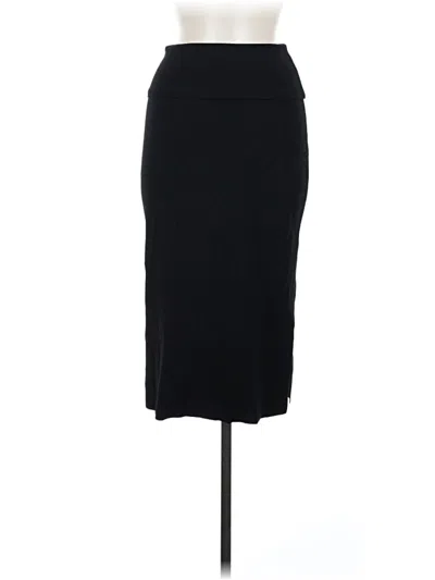 Pre-owned Mm. Lafleur Formal Skirt In Black