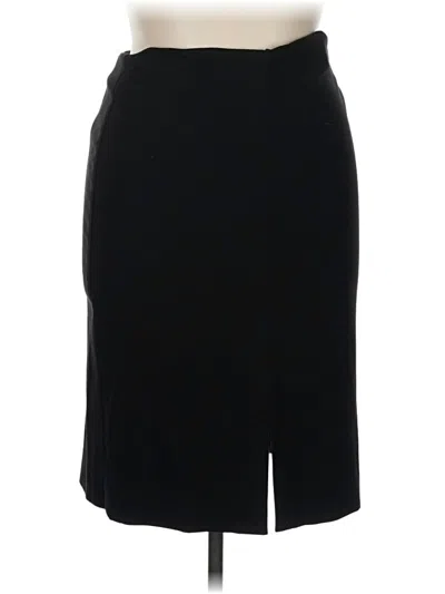 Pre-owned Mm. Lafleur Formal Skirt In Black