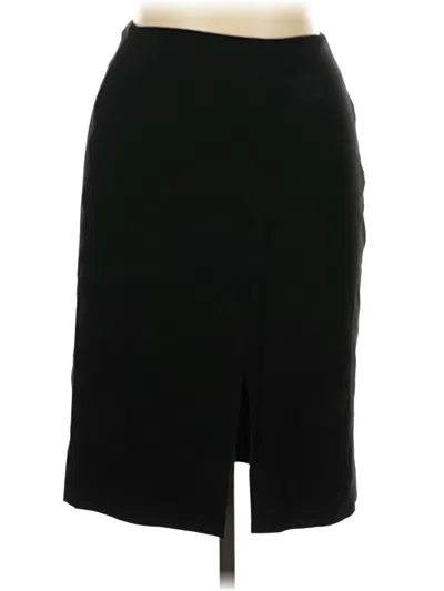 Pre-owned Mm. Lafleur Formal Skirt In Black