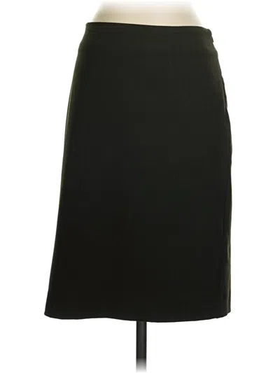 Pre-owned Mm. Lafleur Formal Skirt In Black