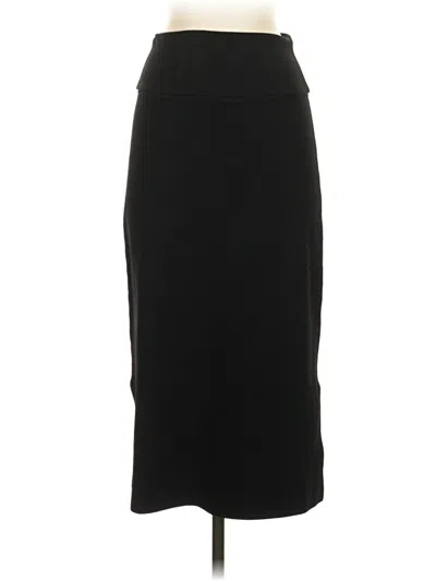Pre-owned Mm. Lafleur Formal Skirt In Black