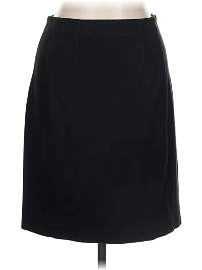 Pre-owned Mm. Lafleur Formal Skirt In Black
